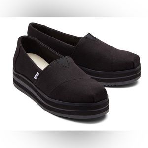 Toms Alpargata Black Midform